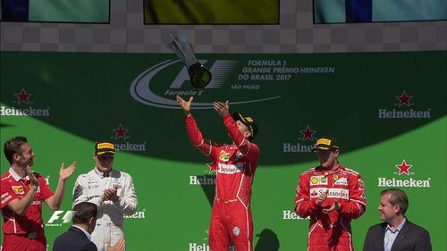 MP al Braziliei: Sebastian Vettel a castigat Grand Prix-ul; Lewis Hamilton, pe patru dupa ce a plecat de la boxe