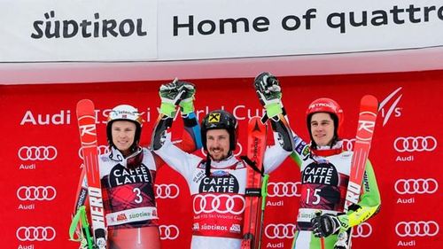 ​VIDEO Schi alpin, Cupa Mondiala (m): Austriacul Marcel Hirscher, a cincea victorie consecutiva in slalomul urias de la Alta Badia