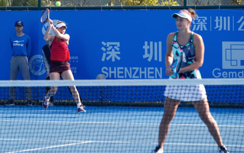 WTA Shenzhen: Irina Begu si Simona Halep, in sferturile probei de dublu