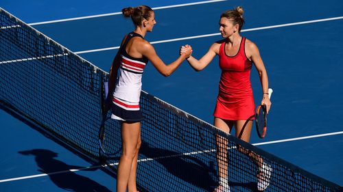 Karolina Pliskova, dupa ce a fost invinsa de Simona Halep: "Cred ca ea doar foloseste viteza mea, asta este problema. Incerc sa joc rapid, dar cred ca ii place asta"