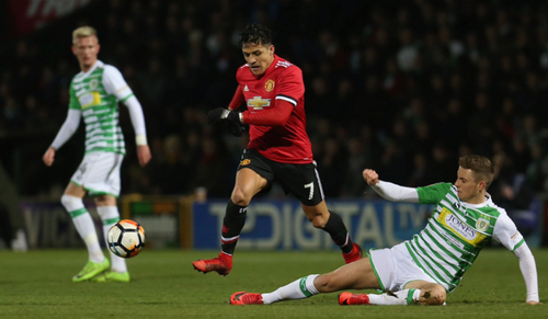 VIDEO Manchester United, in optimile Cupei Angliei (4-0 cu Yeovil)/ Alexis Sanchez, pasa decisiva la primul meci in tricoul "diavolilor"