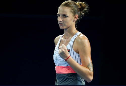 VIDEO WTA Brisbane: Karolina Pliskova, calificare cu emotii in semifinale