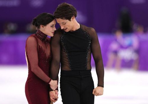 JO 2018: Patinaj artistic - Tessa Virtue si Scott Moir (Canada), campioni olimpici la dans