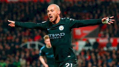 VIDEO Stoke - Manchester City 0-2/ "Dubla" lui David Silva - "Cetatenii", inca un pas spre titlu