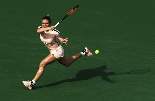 VIDEO WTA: Simona Halep, lovitura zilei la Indian Wells