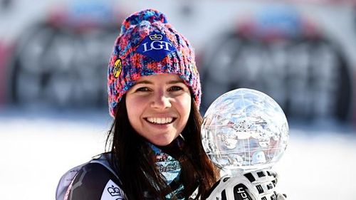 VIDEO Schi alpin: Tina Weirather a castigat pentru a doua oara consecutiv Globul de Cristal la slalom super-urias