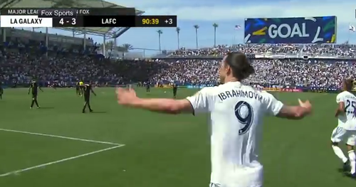 ​VIDEO Zlatan Ibrahimovic, debut perfect pentru LA Galaxy: Două goluri, primul o adevărată bijuterie