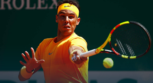 VIDEO Monte Carlo: Rafael Nadal, în semifinale - Execuție cu public împotriva lui Dominic Thiem (6-0, 6-2)