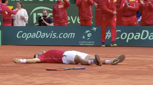 ​VIDEO Cupa Davis: Spania, în semifinale după un meci epic între Ferrer și Kohlschreiber - Ibericul s-a impus după aproape cinci ore de joc