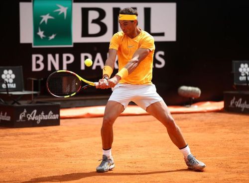 VIDEO Rafael Nadal, în semifinale la Roma - Fabio Fognini, încântător doar un set