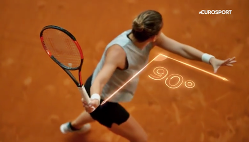 ​VIDEO Jocul Simonei Halep pe zgură - Analiză Eurosport înainte de startul Roland Garros-ului despre forehandul liderului mondial