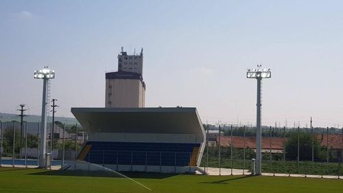 ​FOTOGALERIE A fost inaugurat Stadionul Municipal Turnu Măgurele (Teleorman), făcut cu bani de la buget -  spre Euro 2020