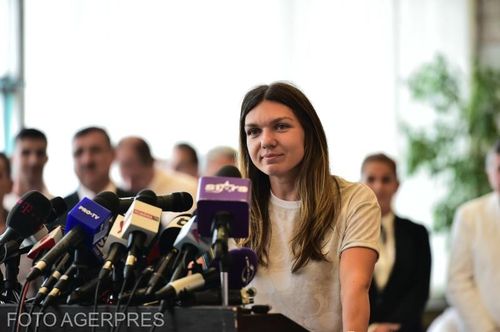 Simona Halep, întrebată dacă a primit felicitări de la Maria Sharapova: Nu am văzut-o, nu ne-am intersectat