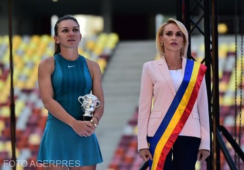 Simona Halep: M-am dus pe Arena Națională ca să împărtăşesc această bucurie de a arăta trofeul oamenilor și pentru ei am răspuns pozitiv invitaţiei, strict pentru ei, atât