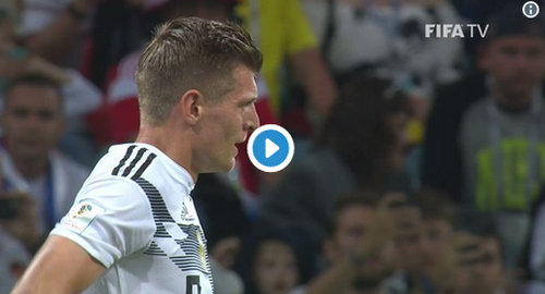 VIDEO CM 2018 Faza zilei - Toni Kroos, inspirația și execuția care a declanșat bucuria în Germania