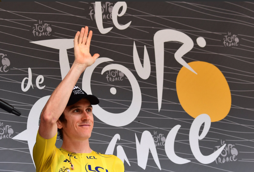 Turul Franţei: Geraint Thomas, doar a 11-a medie orară din istoria cursei