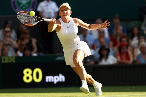 Wimbledon: Simona Halep, în turul trei pe iarba londoneză (7-5, 6-0 cu Saisai Zheng) / Un singur moment de rătăcire
