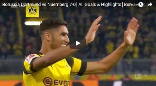 VIDEO Festival de goluri: Dortmund - Nurnberg 7-0