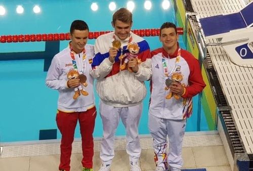 ​JO Tineret: Daniel Cristian Martin, medaliat cu argint la 200 m spate