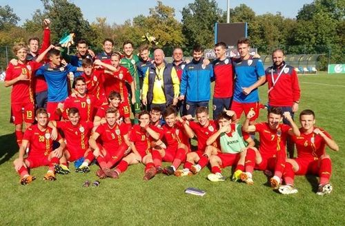 VIDEO România Under 17 a învins Lituania, scor 4-0, şi s-a calificat la Turul de Elită