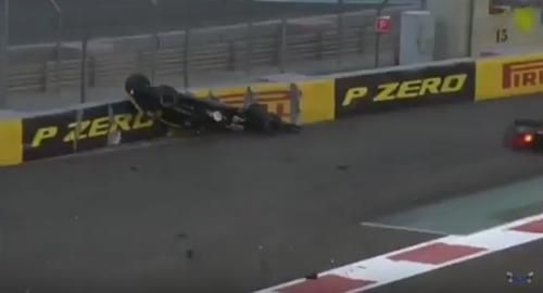 ​VIDEO Nico Hulkenberg, accident serios la Abu Dhabi