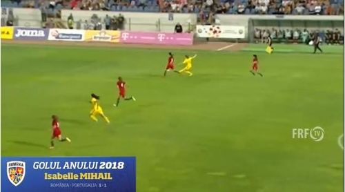 VIDEO Isabelle Mihail, golul anului 2018 pentru o reprezentativă a României