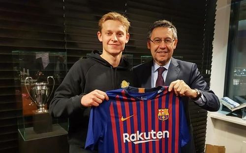 ​OFICIAL Frenkie de Jong, al 20-lea olandez din istoria Barcelonei