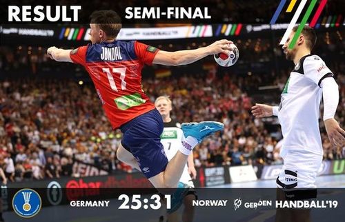 VIDEO ​CM Handbal (m): Norvegia vs Germania 31-25/ Duel al "vikingilor" în marea finală