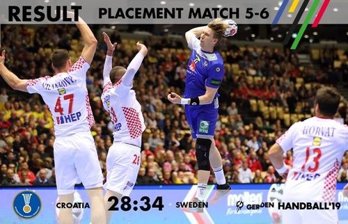 ​VIDEO CM Handbal (m): Spania și Suedia, victorioase în penultima zi de competiție