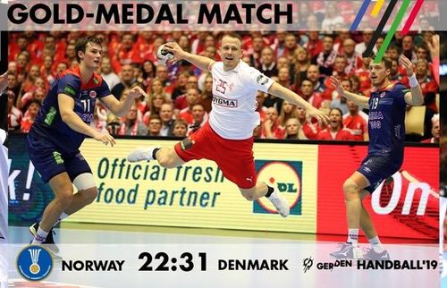 CM Handbal (m): Norvegia vs Danemarca 22-31/ Invincibili - Danezii, campioni mondiali pentru prima oară