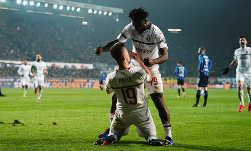 VIDEO Atalanta - AC Milan 1-3 / "Dublă" pentru Piatek - Polonezul are șase goluri în cinci partide jucate pentru Milan