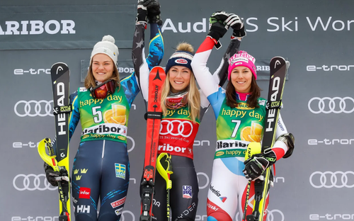 VIDEO Schi alpin - Cupa Mondială: Mikaela Shiffrin a câştigat slalomul de la Maribor - A 13-a victorie a sezonului pentru americancă