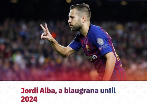 OFICIAL: Jordi Alba și-a prelungit contractul cu FC Barcelona până în 2024