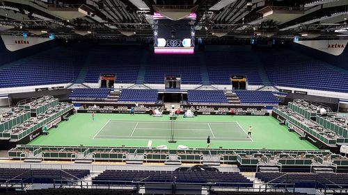 FOTOGALERIE Cum arată Ostravar Arena, sala unde Cehia și România se vor duela în sferturile FedCup pe 9 și 10 februarie