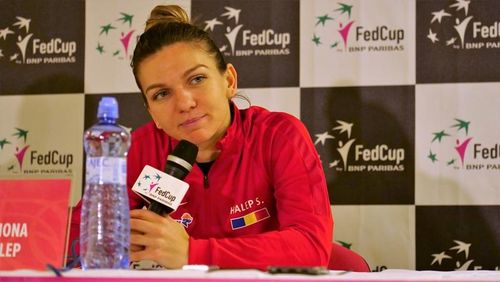 Simona Halep: "Am avut emoții la început, dar au fost pozitive. Sunt pregătită să joc împotriva Karolinei Pliskova"