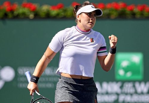 VIDEO Bianca Andreescu, demonstrație de tenis cu Garbine Muguruza (6-0, 6-1)