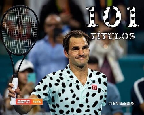 ​Imaginea zilei: Roger Federer, titlul de la Miami și legătura cu filmul 101 dalmațieni