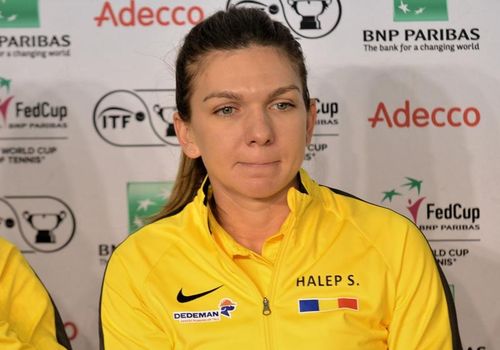 Simona Halep: "Trebuie să intru pe teren şi să-mi fac treaba. Nu contează scorul, contează să câştigăm"