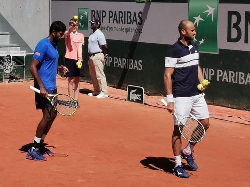 Roland Garros: Marius Copil și Rohan Bopanna, eliminați în optimile probei de dublu