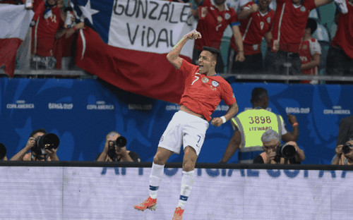 VIDEO Copa America: Chile s-a calificat în sferturile de finală (2-1 cu Ecuador)