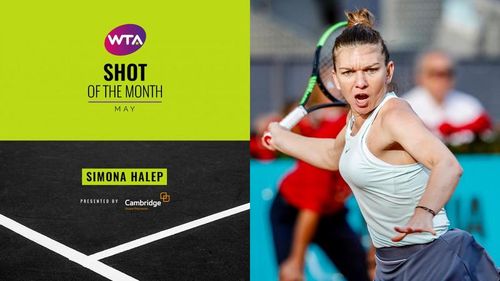 ​VIDEO Simona Halep, cea mai frumoasă lovitură a lunii mai în circuitul WTA