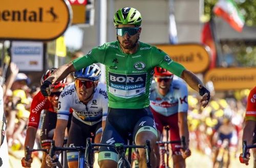 ​Turul Franței: Peter Sagan (BORA - hansgrohe) s-a impus în etapa a cincea / Julian Alaphilippe rămâne lider la general