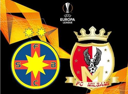 Europa League: FCSB vs Milsami Orhei 2-0 / "Dubla" lui Florin Tănase