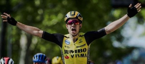 ​VIDEO Turul Franței: Wout van Aert (Team Jumbo - Visma) a câștigat etapa a zecea / Julian Alaphilippe, lider la general