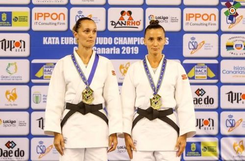 Alina Cheru şi Alina Zaharia, campioane europene la CE de Judo Kata din Spania