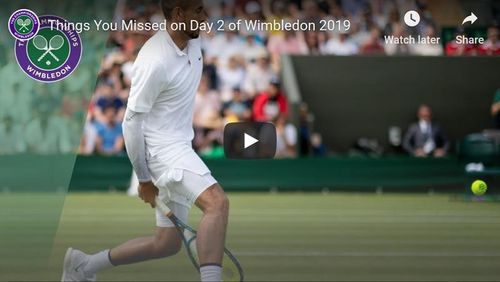 VIDEO Wimbledon, ziua 2: Lucruri care nu s-au văzut la televizor - Fuga lui Kyrgios, plictiseala și cântecul lui Fognini