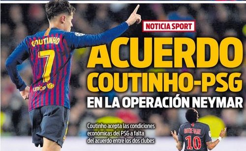 Sport.es anunță: Philippe Coutinho va semna cu PSG