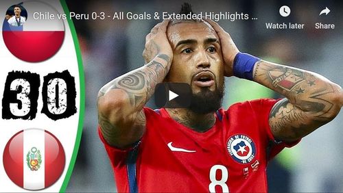 VIDEO Copa America: Peru, surpriza zilei: 3-0 cu Chile - Va juca marea finală cu Brazilia