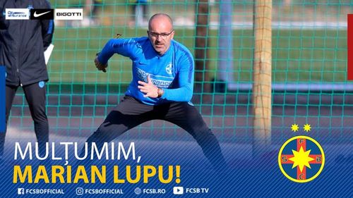 Liga 1: FCSB, despărţire oficială de preparatorul fizic Marian Lupu