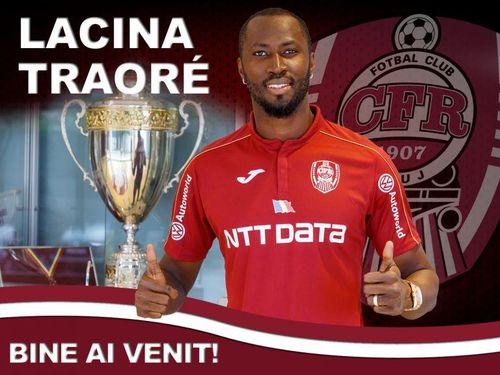 CFR Cluj a anunțat transferul atacantului Lacina Traore